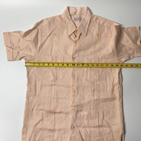 Oscar de la Renta Pink Vintage Button Up - Picture 6 of 9